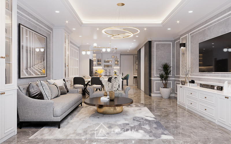Chuyên thiết kế nội thất căn hộ chung cư