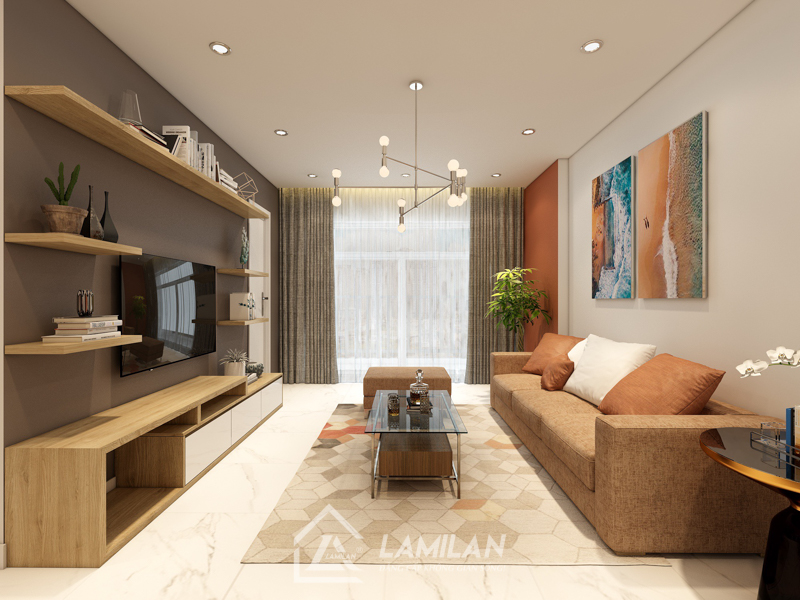 Mẫu thiết kế căn hộ 60m2