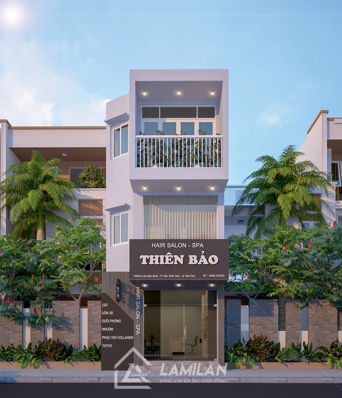 Thiết kế bảng hiệu Spa đẹp