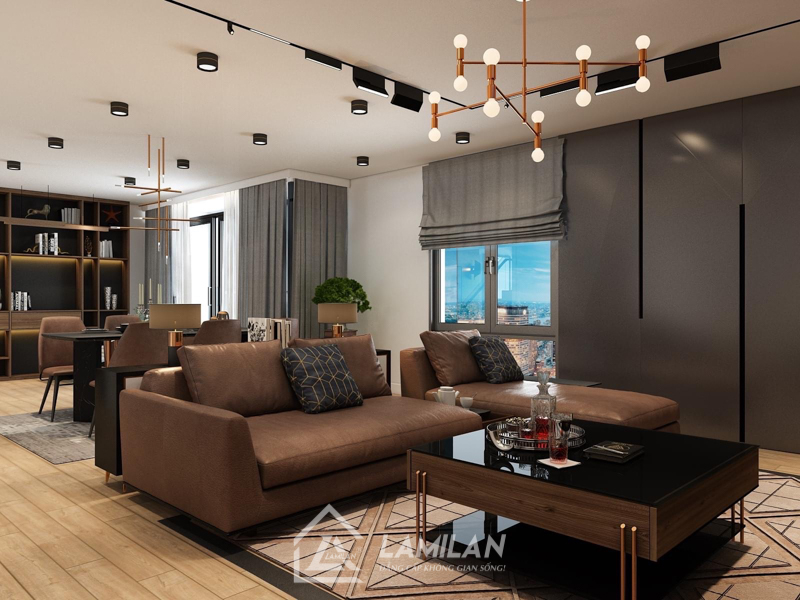 Thiết kế nội thất nhà phố đẹp, tiện nghi