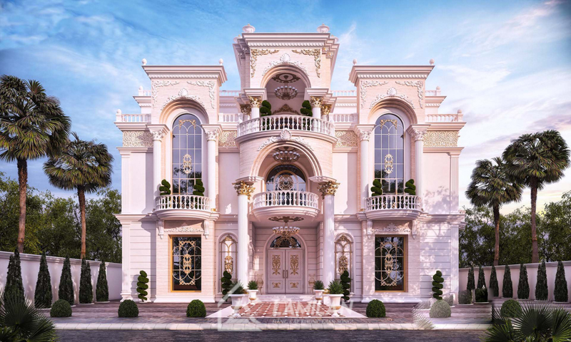Thiết kế nhà biệt thự sang trọng