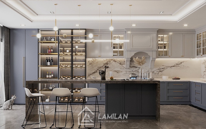 Thiết kế biệt thự hiện đại 100m2 màu trắng