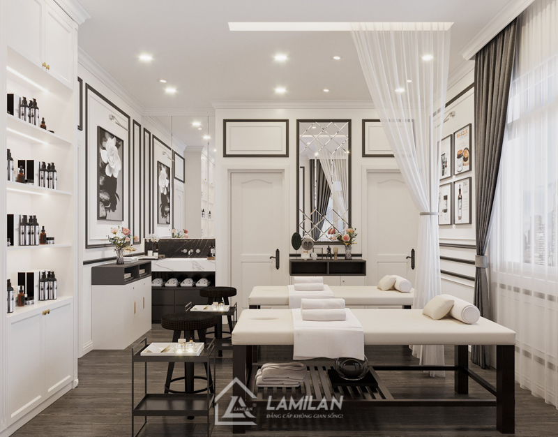 Thiết kế Spa phun xăm