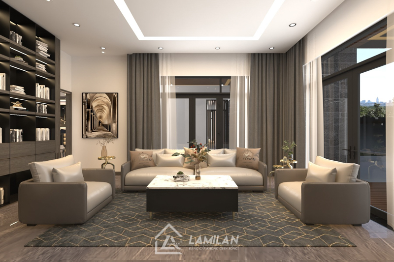 Thiết kế nội thất căn hộ 100m2