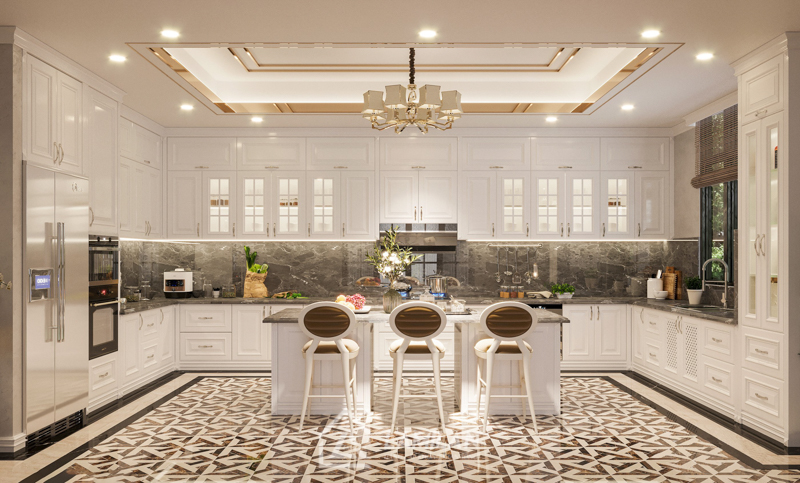 Thiết kế nội thất căn hộ 100m2