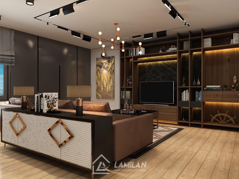 Thiết kế nội thất cho căn hộ 70m2
