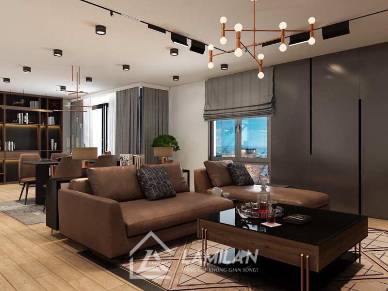 Mẫu thiết kế căn hộ 100m2