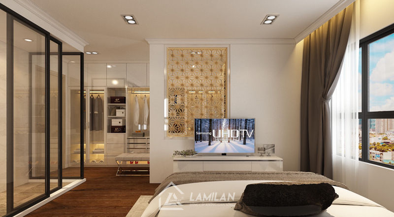 Thiết kế căn hộ chung cư 60m2 2 phòng ngủ