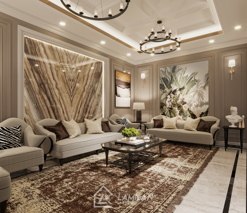Thiết kế biệt thự 2 tầng 80m2 đẹp