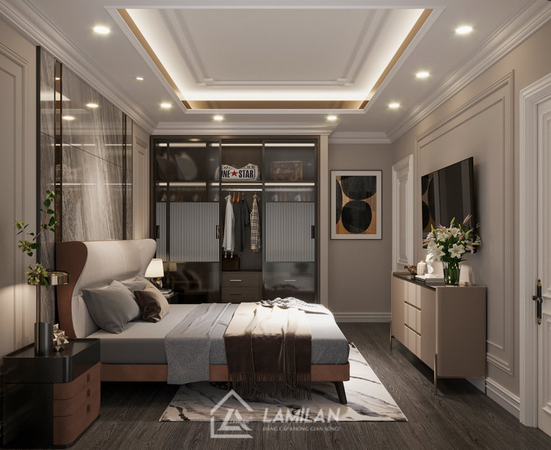Thiết kế biệt thự 2 tầng 80m2 rộng rãi