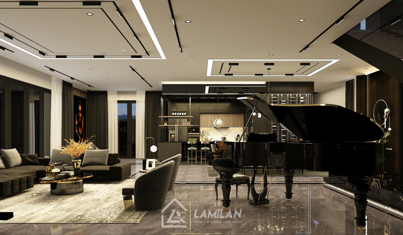 Thiết kế nội thất biệt thự cao cấp TPHCM uy tín, chuyên nghiệp