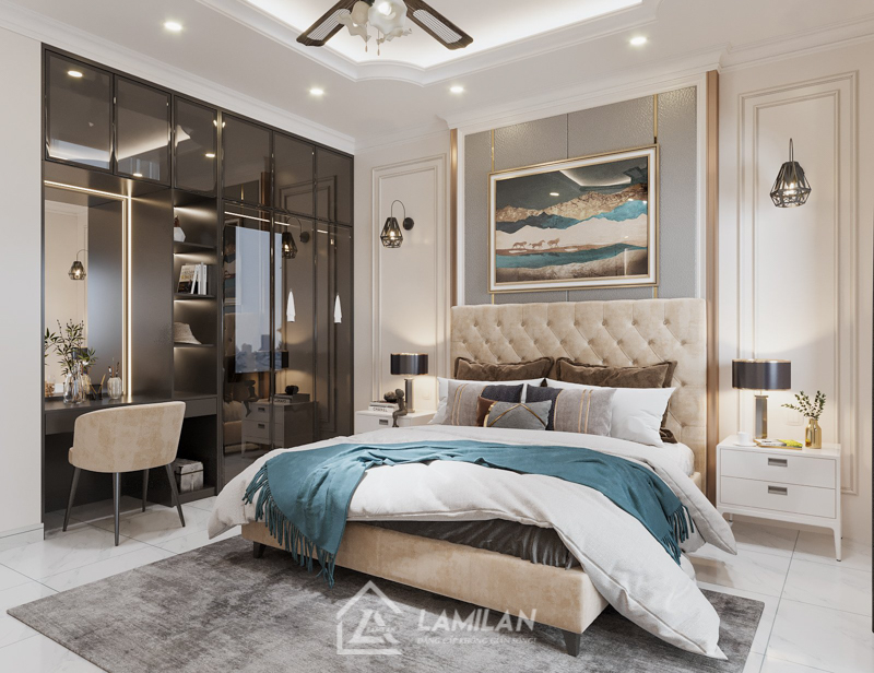 Thiết kế nội thất biệt thự song lập thông minh, phù hợp