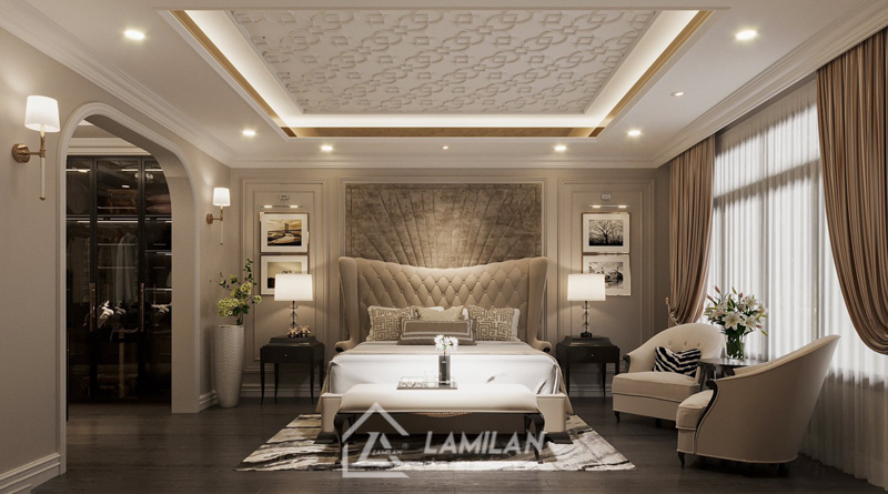 Thiết kế căn hộ Bán Cổ Điển