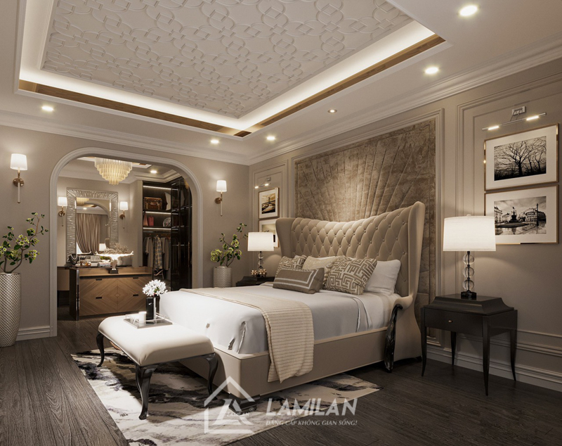 Thiết kế nhà phố 3 tầng Bán Cổ Điển châu Âu