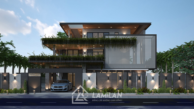 Thiết kế biệt thự hiện đại