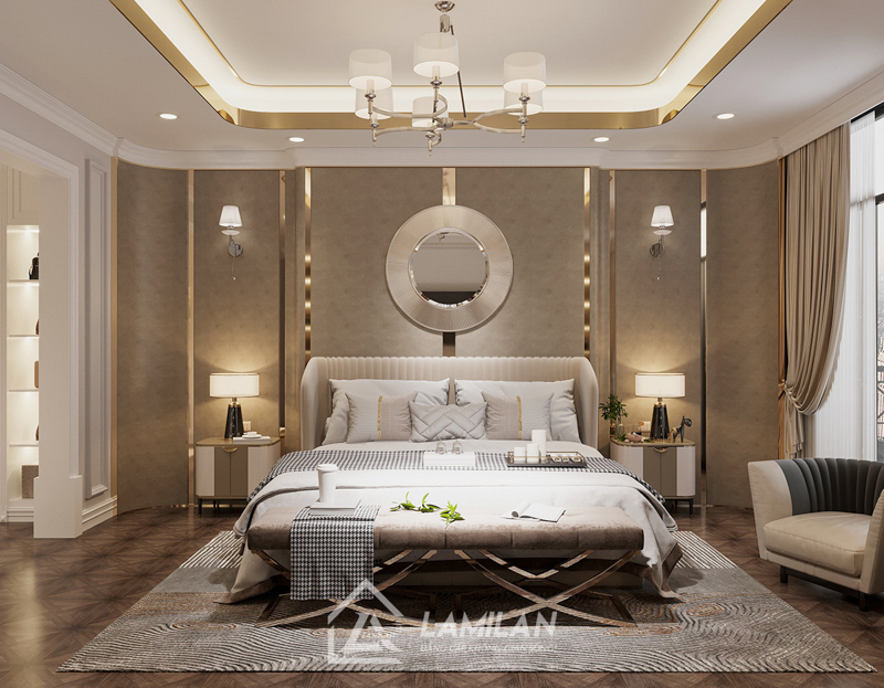 Thiết kế nội thất nhà phố Tân Cổ Điển đẳng cấp