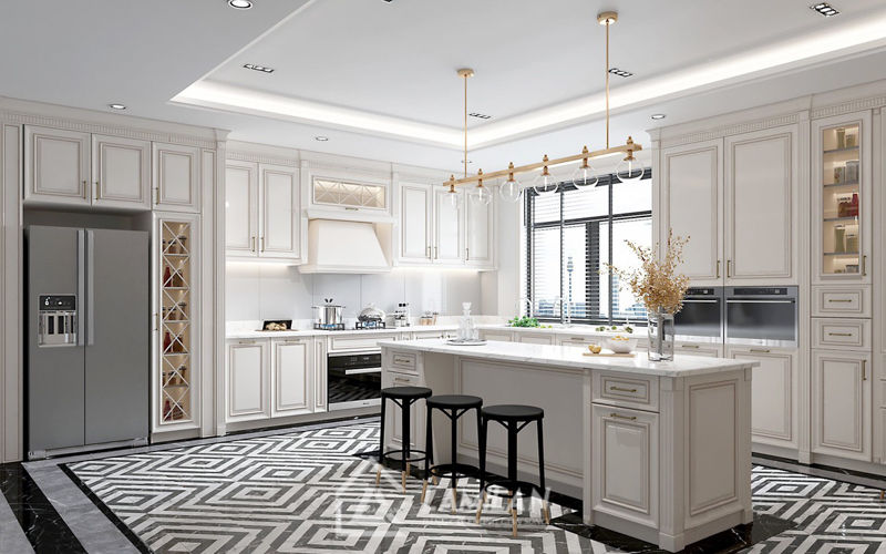 Thiết kế nội thất căn hộ 80m2 3 phòng ngủ