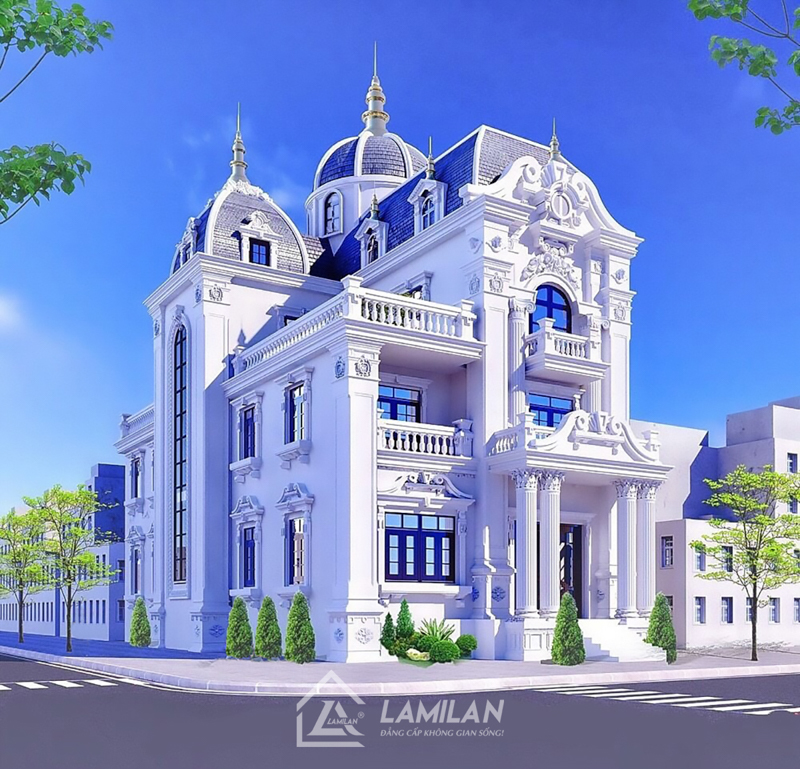 Thiết kế nhà phố 3 tầng sang trọng, cuốn hút
