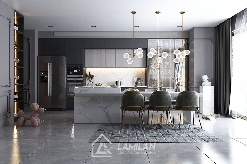 Đơn giá thiết kế nhà phố với rất nhiều hạng mục