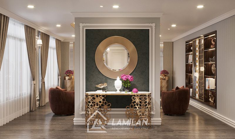 Thiết kế căn hộ 90m2 3 phòng ngủ