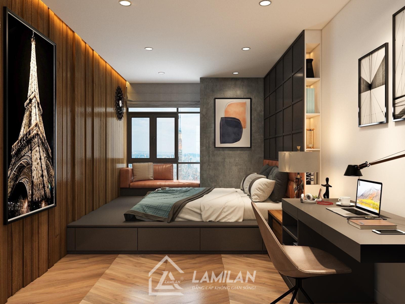 Thiết kế căn hộ studio 25m2