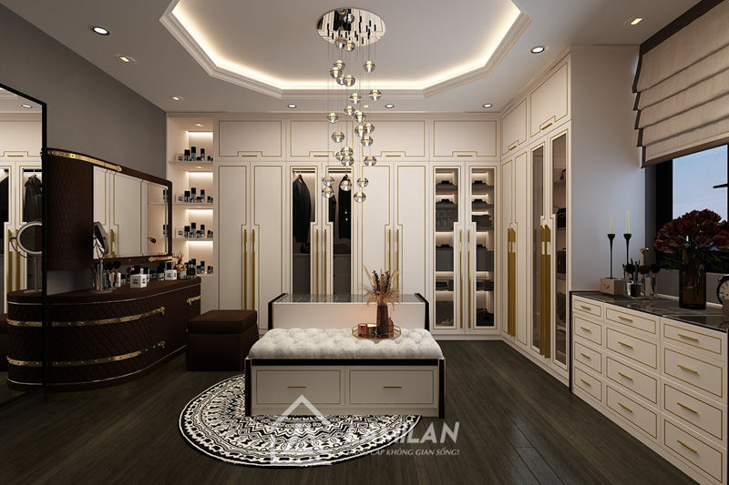 Thiết kế nội thất nhà phố hiện đại hợp phong thuỷ