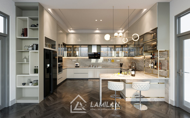 Thiết kê căn hộ 30m2 2 phòng ngủ