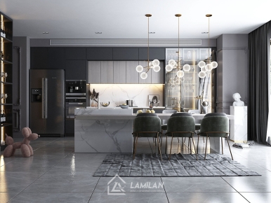 BẾP LUXURY HIỆN ĐẠI BỘ 3
