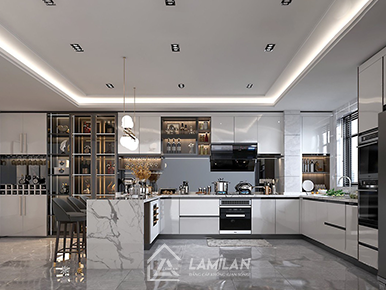 KÍCH THƯỚC KỆ BẾP CHỮ L TIÊU CHUẨN