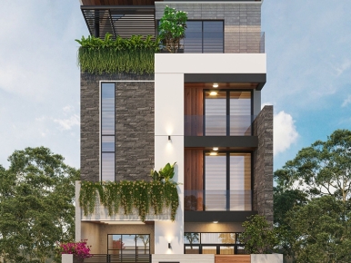 KIẾN TRÚC PHONG CÁCH HIỆN ĐẠI BỘ 6