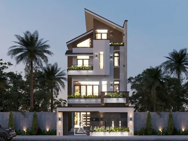 KIẾN TRÚC PHONG CÁCH HIỆN ĐẠI BỘ 8