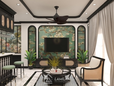 NỘI THẤT PHONG CÁCH INDOCHINE BỘ 1
