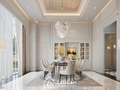 Phong cách thiết kế Tân Cổ Điển