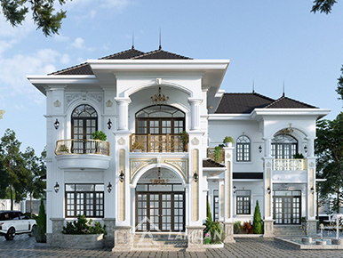THIẾT KẾ BIỆT THỰ VƯỜN MÁI NGÓI SIÊU ĐẸP
