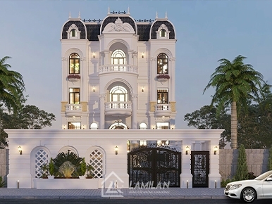 THIẾT KẾ NHÀ PHONG CÁCH TÂN CỔ ĐIỂN