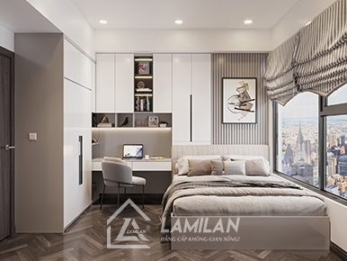 THIẾT KẾ PHÒNG NGỦ 20M2 ĐẢM BẢO THẨM MỸ VÀ TIỆN NGHI