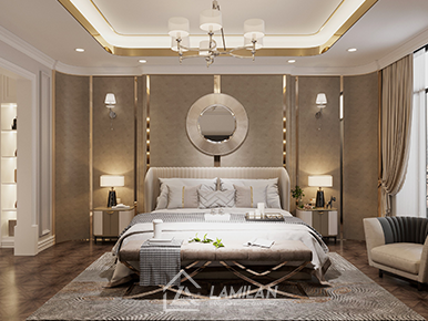 THIẾT KẾ PHÒNG NGỦ 20M2 ĐƠN GIẢN
