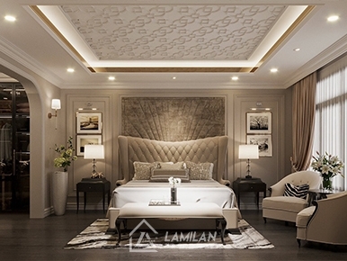 THIẾT KẾ PHÒNG NGỦ TÂN CỔ ĐIỂN QUÝ PHÁI VÀ SANG TRỌNG