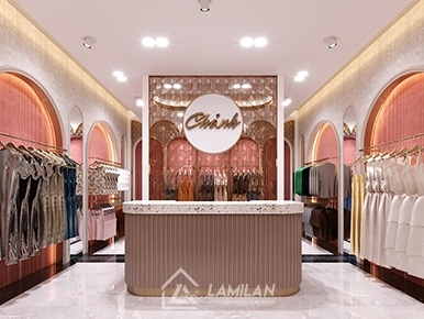 THIẾT KẾ SHOP QUẦN ÁO NHỎ ĐƠN GIẢN