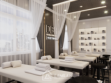 THIẾT KẾ SPA 30M2 ĐẸP, ĐẢM BẢO TIỆN NGHI