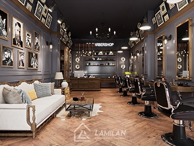Ý TƯỞNG DECOR BARBER SHOP ẤN TƯỢNG